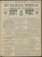 Het Koloniaal Weekblad (25 mei 1906) : Orgaan der Vereeniging Oost en West