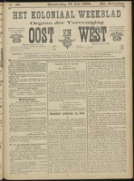 Het Koloniaal Weekblad (19 juli 1906) : Orgaan der Vereeniging Oost en West