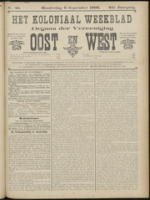 Het Koloniaal Weekblad (6 september 1906) : Orgaan der Vereeniging Oost en West