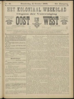 Het Koloniaal Weekblad (11 october 1906) : Orgaan der Vereeniging Oost en West
