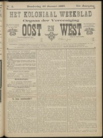 Het Koloniaal Weekblad (10 januari 1907) : Orgaan der Vereeniging Oost en West
