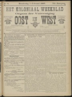 Het Koloniaal Weekblad (7 februari 1907) : Orgaan der Vereeniging Oost en West, Vereeniging Oost en West