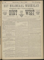 Het Koloniaal Weekblad (7 maart 1907) : Orgaan der Vereeniging Oost en West