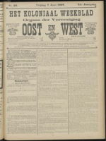 Het Koloniaal Weekblad (7 juni 1907) : Orgaan der Vereeniging Oost en West