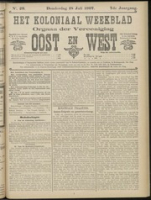 Het Koloniaal Weekblad (18 juli 1907) : Orgaan der Vereeniging Oost en West