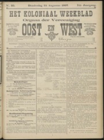 Het Koloniaal Weekblad (15 augustus 1907) : Orgaan der Vereeniging Oost en West