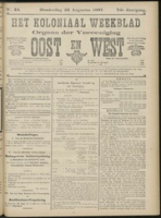 Het Koloniaal Weekblad (22 augustus 1907) : Orgaan der Vereeniging Oost en West