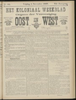 Het Koloniaal Weekblad (1 november 1907) : Orgaan der Vereeniging Oost en West
