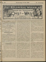 Het Koloniaal Weekblad (14 mei 1908) : Orgaan der Vereeniging Oost en West