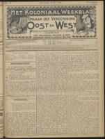 Het Koloniaal Weekblad (30 juli 1908) : Orgaan der Vereeniging Oost en West
