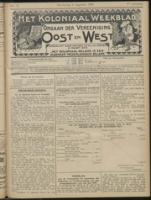 Het Koloniaal Weekblad (6 augustus 1908) : Orgaan der Vereeniging Oost en West