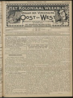 Het Koloniaal Weekblad (3 september 1908) : Orgaan der Vereeniging Oost en West