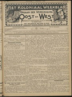 Het Koloniaal Weekblad (17 september 1908) : Orgaan der Vereeniging Oost en West
