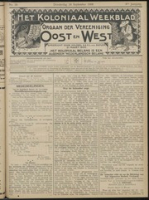 Het Koloniaal Weekblad (24 september 1908) : Orgaan der Vereeniging Oost en West