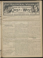 Het Koloniaal Weekblad (15 october 1908) : Orgaan der Vereeniging Oost en West