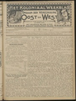 Het Koloniaal Weekblad (12 november 1908) : Orgaan der Vereeniging Oost en West