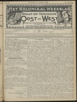 Het Koloniaal Weekblad (3 december 1908) : Orgaan der Vereeniging Oost en West