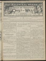 Het Koloniaal Weekblad (10 december 1908) : Orgaan der Vereeniging Oost en West
