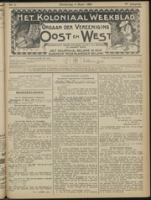 Het Koloniaal Weekblad (4 maart 1909) : Orgaan der Vereeniging Oost en West