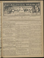 Het Koloniaal Weekblad (11 maart 1909) : Orgaan der Vereeniging Oost en West