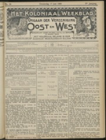 Het Koloniaal Weekblad (17 juni 1909) : Orgaan der Vereeniging Oost en West
