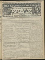 Het Koloniaal Weekblad (25 november 1909) : Orgaan der Vereeniging Oost en West, Vereeniging Oost en West