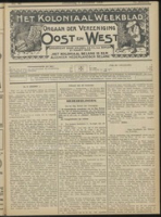 Het Koloniaal Weekblad (9 december 1909) : Orgaan der Vereeniging Oost en West, Vereeniging Oost en West