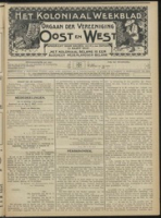 Het Koloniaal Weekblad (23 december 1909) : Orgaan der Vereeniging Oost en West, Vereeniging Oost en West