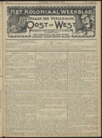 Het Koloniaal Weekblad (10 februari 1910) : Orgaan der Vereeniging Oost en West, Vereeniging Oost en West