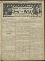 Het Koloniaal Weekblad (28 april 1910) : Orgaan der Vereeniging Oost en West, Vereeniging Oost en West