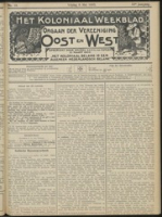 Het Koloniaal Weekblad (6 mei 1910) : Orgaan der Vereeniging Oost en West, Vereeniging Oost en West