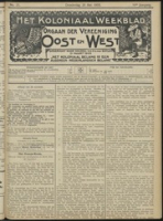 Het Koloniaal Weekblad (26 mei 1910) : Orgaan der Vereeniging Oost en West, Vereeniging Oost en West