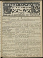 Het Koloniaal Weekblad (9 juni 1910) : Orgaan der Vereeniging Oost en West, Vereeniging Oost en West