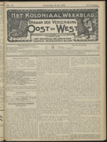 Het Koloniaal Weekblad (28 juli 1910) : Orgaan der Vereeniging Oost en West, Vereeniging Oost en West