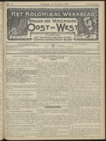 Het Koloniaal Weekblad (17 november 1910) : Orgaan der Vereeniging Oost en West, Vereeniging Oost en West
