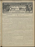 Het Koloniaal Weekblad (22 december 1910) : Orgaan der Vereeniging Oost en West, Vereeniging Oost en West