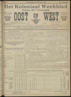 Het Koloniaal Weekblad (23 februari 1911) : Orgaan der Vereeniging Oost en West, Vereeniging Oost en West