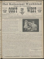 Het Koloniaal Weekblad (26 october 1911) : Orgaan der Vereeniging Oost en West, Vereeniging Oost en West