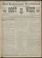 Het Koloniaal Weekblad (11 januari 1912) : Orgaan der Vereeniging Oost en West