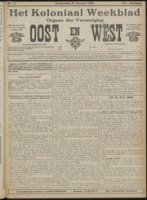 Het Koloniaal Weekblad (18 januari 1912) : Orgaan der Vereeniging Oost en West