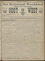 Het Koloniaal Weekblad (14 maart 1912) : Orgaan der Vereeniging Oost en West