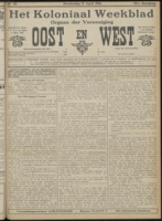 Het Koloniaal Weekblad (11 april 1912) : Orgaan der Vereeniging Oost en West