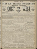 Het Koloniaal Weekblad (25 april 1912) : Orgaan der Vereeniging Oost en West