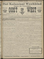 Het Koloniaal Weekblad (4 juli 1912) : Orgaan der Vereeniging Oost en West