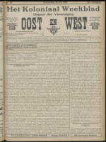 Het Koloniaal Weekblad (25 juli 1912) : Orgaan der Vereeniging Oost en West