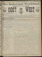 Het Koloniaal Weekblad (26 september 1912) : Orgaan der Vereeniging Oost en West