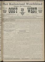 Het Koloniaal Weekblad (10 october 1912) : Orgaan der Vereeniging Oost en West