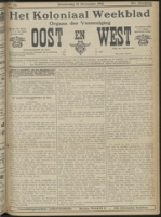 Het Koloniaal Weekblad (12 december 1912) : Orgaan der Vereeniging Oost en West