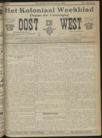 Het Koloniaal Weekblad (26 december 1912) : Orgaan der Vereeniging Oost en West