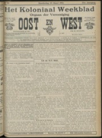 Het Koloniaal Weekblad (20 maart 1913) : Orgaan der Vereeniging Oost en West